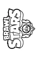 Brawl Stars kleurplaat 20